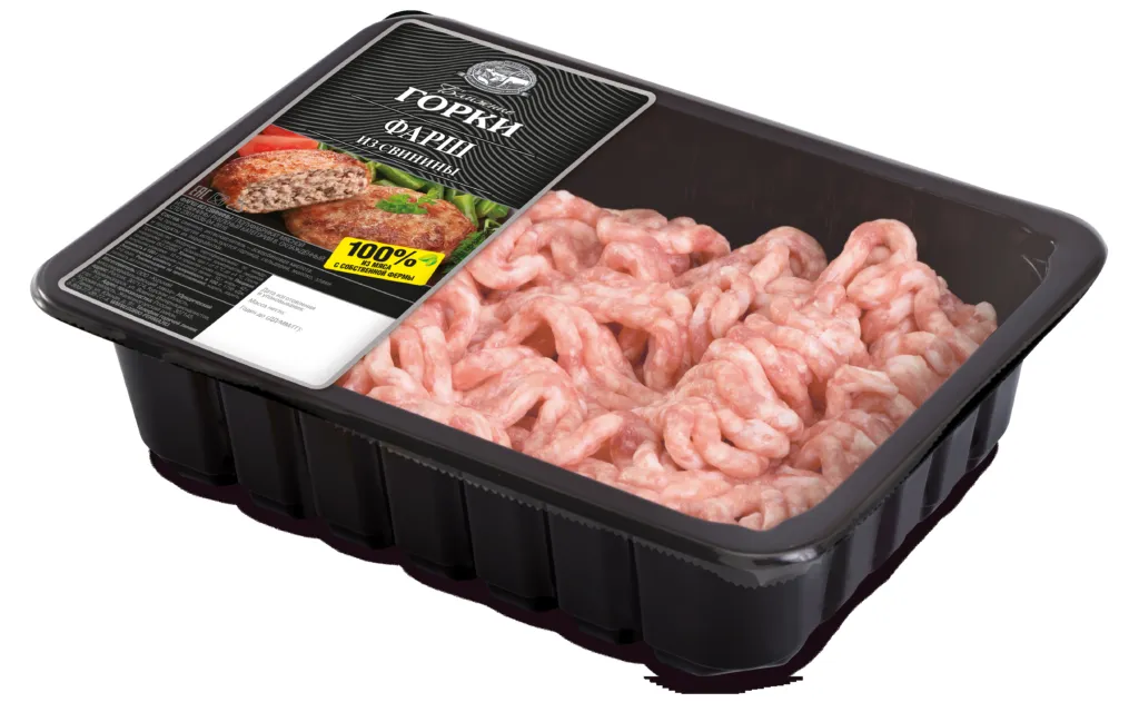 фотография продукта Фарш свиной в лотках